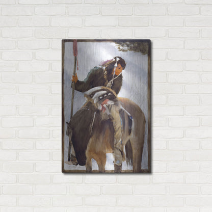 Luxe Metal Art 'Tracker' by J. E. Knauf, Metal Wall Art,24x36