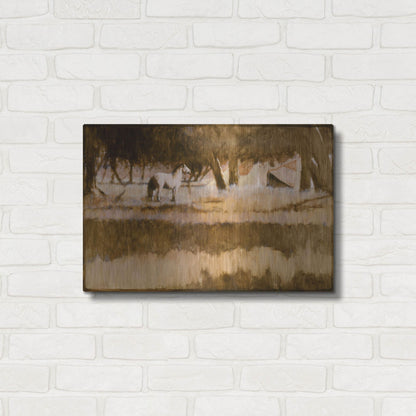 Luxe Metal Art 'Home' by J. E. Knauf, Metal Wall Art,24x16