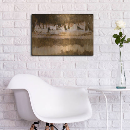 Luxe Metal Art 'Home' by J. E. Knauf, Metal Wall Art,24x16