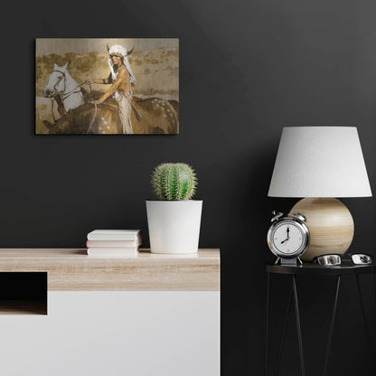 Luxe Metal Art 'Procurement' by J. E. Knauf, Metal Wall Art,24x16