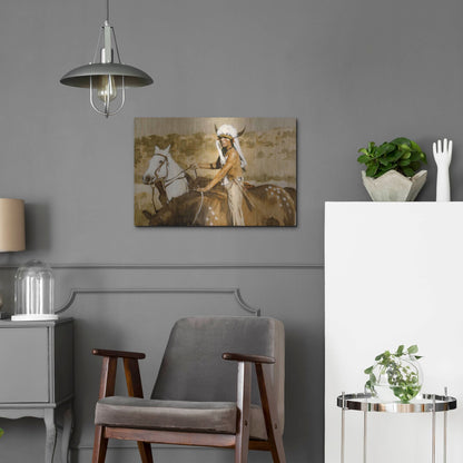 Luxe Metal Art 'Procurement' by J. E. Knauf, Metal Wall Art,24x16