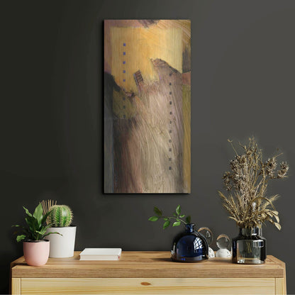 Luxe Metal Art 'Cathedral 10' by J. E. Knauf, Metal Wall Art,12x24