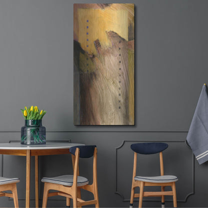 Luxe Metal Art 'Cathedral 10' by J. E. Knauf, Metal Wall Art,24x48