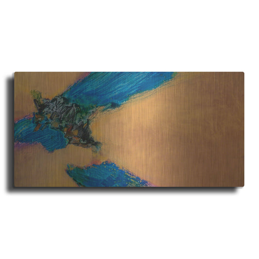 Luxe Metal Art 'Confluence' by J. E. Knauf, Metal Wall Art