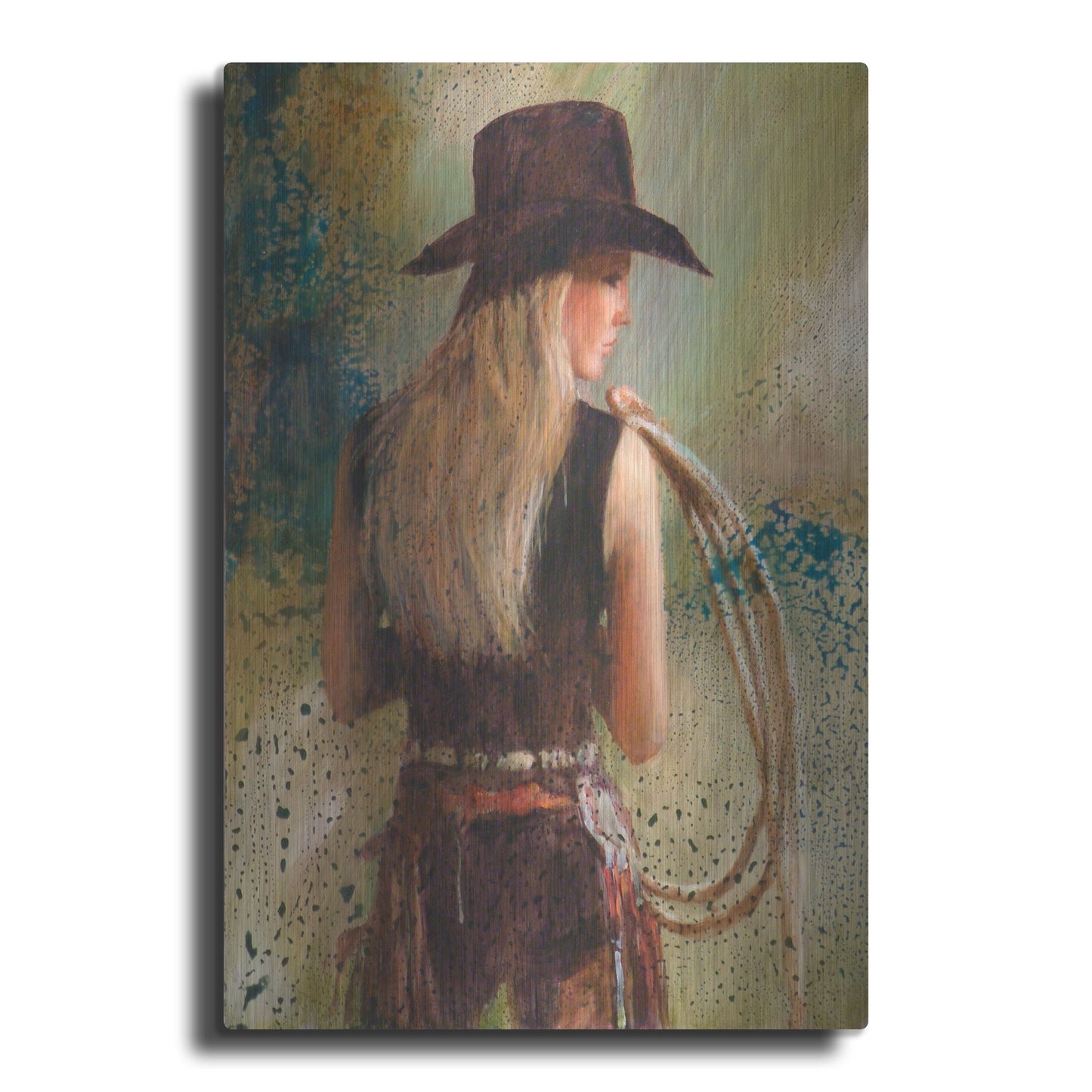 Luxe Metal Art 'Cooling Off' by J. E. Knauf, Metal Wall Art