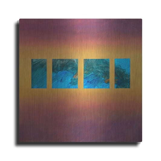 Luxe Metal Art 'Namotu' by J. E. Knauf, Metal Wall Art