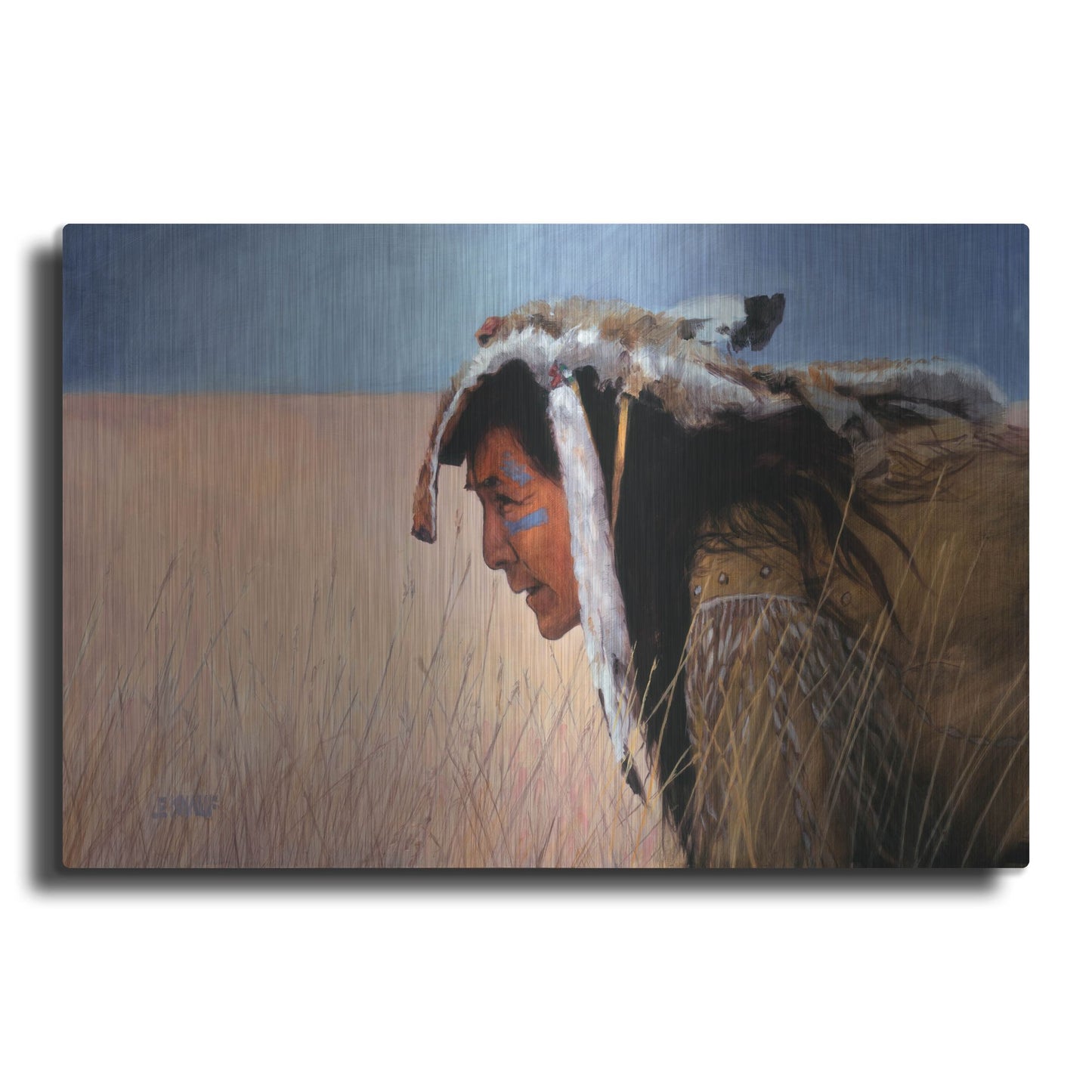 Luxe Metal Art 'High Grass' by J. E. Knauf, Metal Wall Art