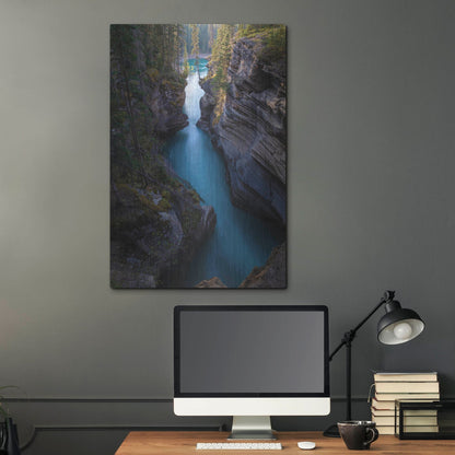 Luxe Metal Art 'Athabasca River 1' by Joe Reimer Photography, Metal Wall Art,24x36