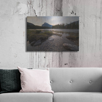 Luxe Metal Art 'Banff Sunrise 1' by Joe Reimer Photography, Metal Wall Art,36x24