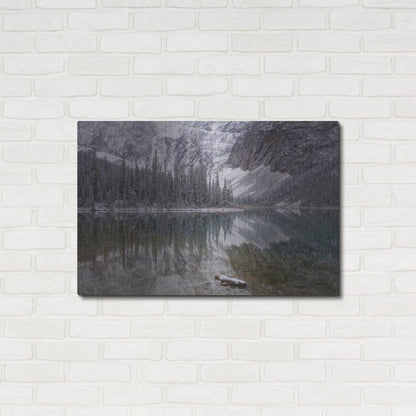 Luxe Metal Art 'Cavell Lake 1' by Joe Reimer Photography, Metal Wall Art,36x24