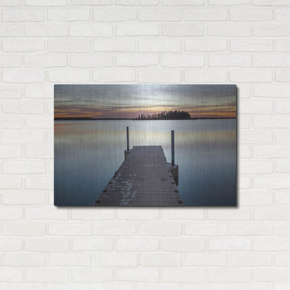 Luxe Metal Art 'Elk Island 1' by Joe Reimer Photography, Metal Wall Art,36x24