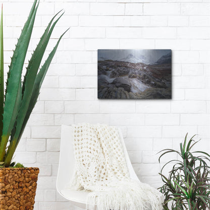 Luxe Metal Art 'Icefields Parkway 1' by Joe Reimer Photography, Metal Wall Art,16x12