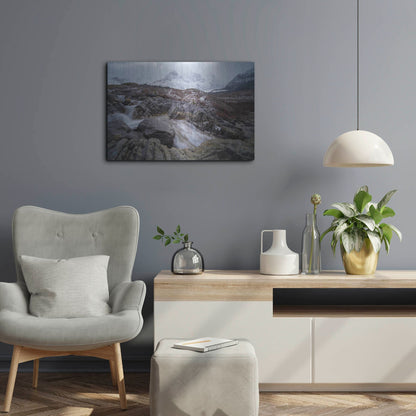 Luxe Metal Art 'Icefields Parkway 1' by Joe Reimer Photography, Metal Wall Art,24x16