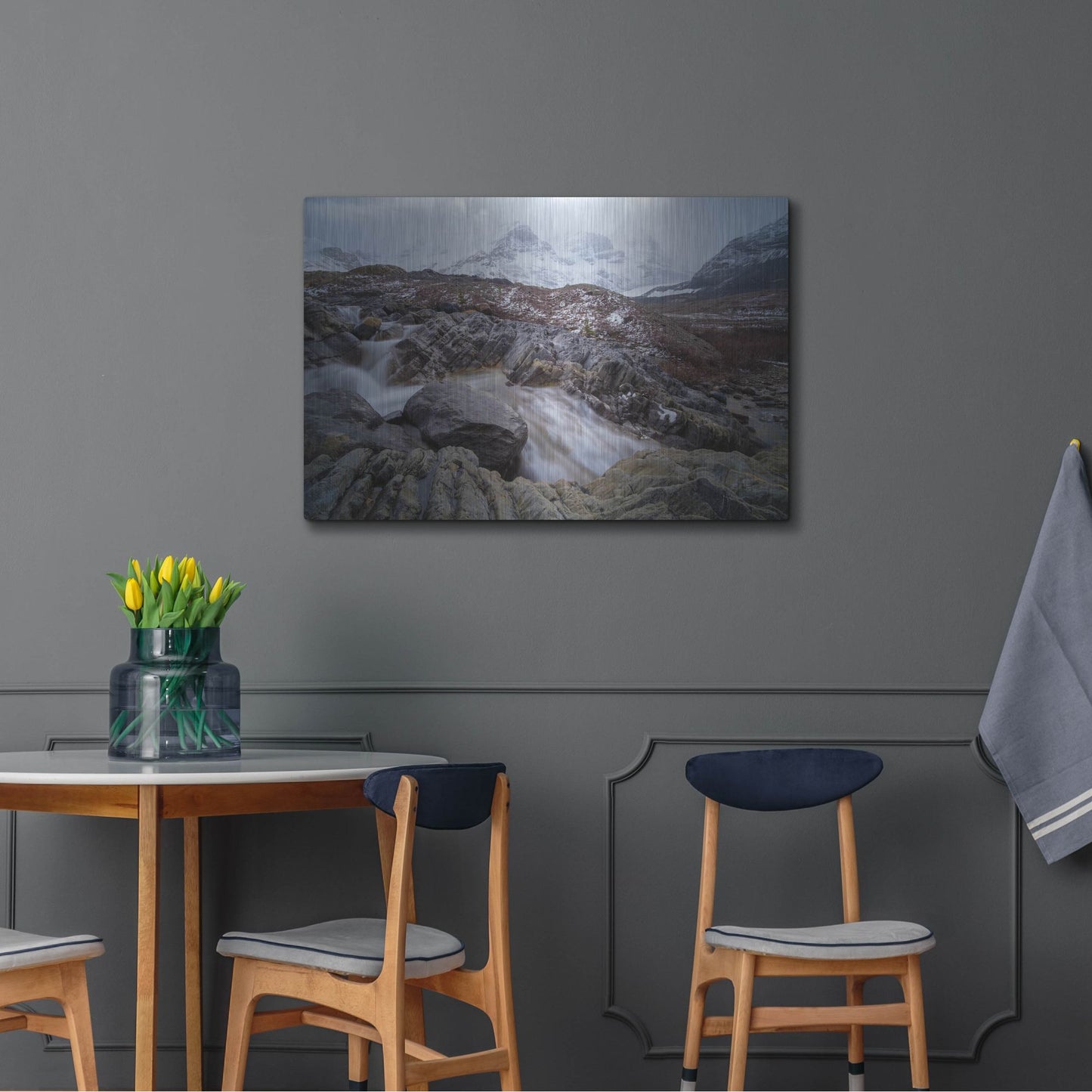 Luxe Metal Art 'Icefields Parkway 1' by Joe Reimer Photography, Metal Wall Art,36x24