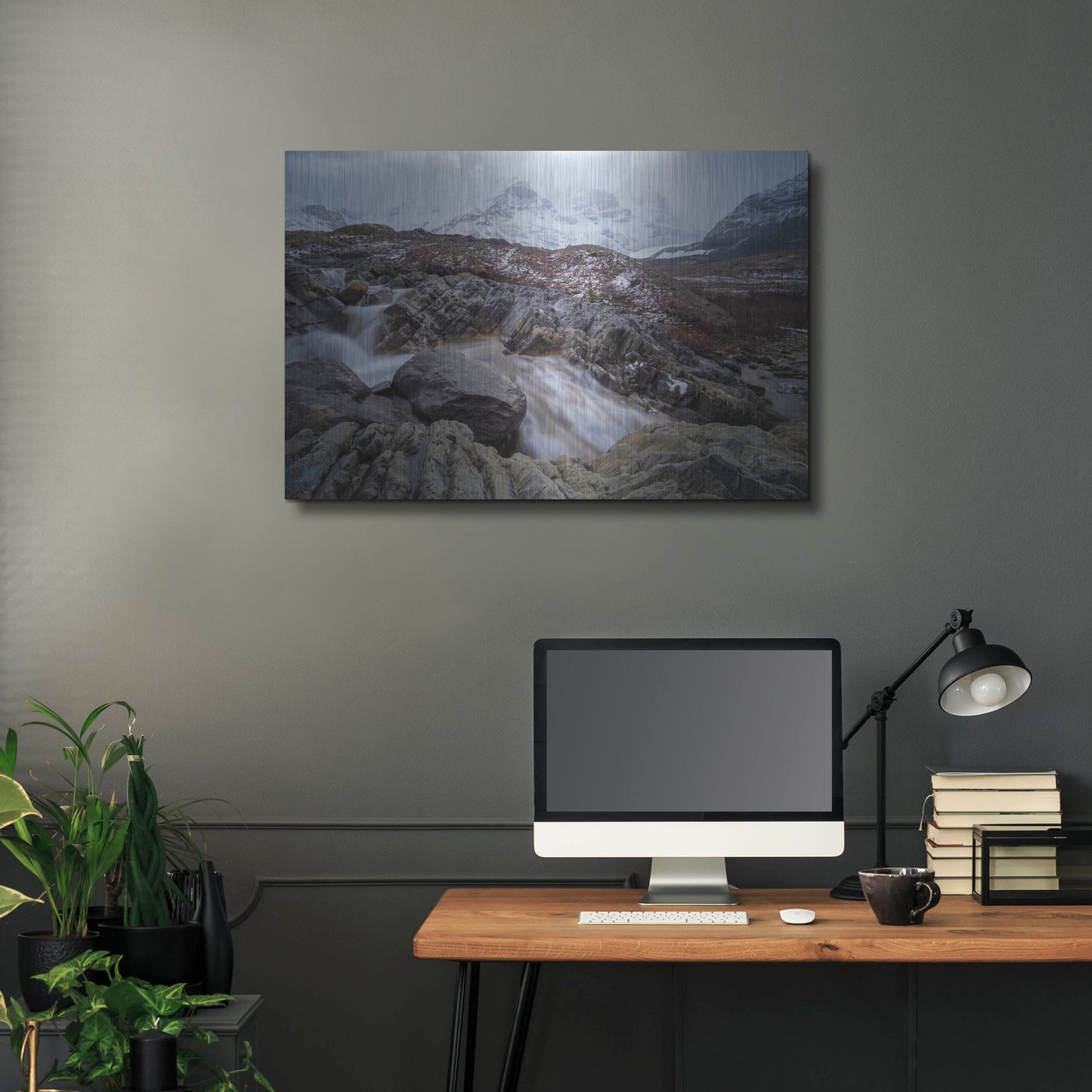 Luxe Metal Art 'Icefields Parkway 1' by Joe Reimer Photography, Metal Wall Art,36x24