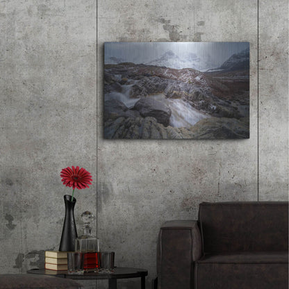 Luxe Metal Art 'Icefields Parkway 1' by Joe Reimer Photography, Metal Wall Art,36x24