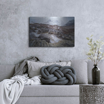 Luxe Metal Art 'Icefields Parkway 1' by Joe Reimer Photography, Metal Wall Art,36x24