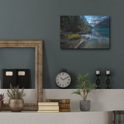 Luxe Metal Art 'Lake Louise 1' by Joe Reimer Photography, Metal Wall Art,16x12