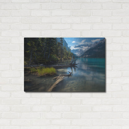 Luxe Metal Art 'Lake Louise 1' by Joe Reimer Photography, Metal Wall Art,36x24