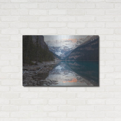 Luxe Metal Art 'Lake Louise 2' by Joe Reimer Photography, Metal Wall Art,36x24