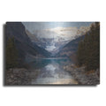 Luxe Metal Art 'Lake Louise 3' by Joe Reimer Photography, Metal Wall Art