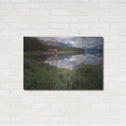Luxe Metal Art 'Maligne Lake 1' by Joe Reimer Photography, Metal Wall Art,36x24