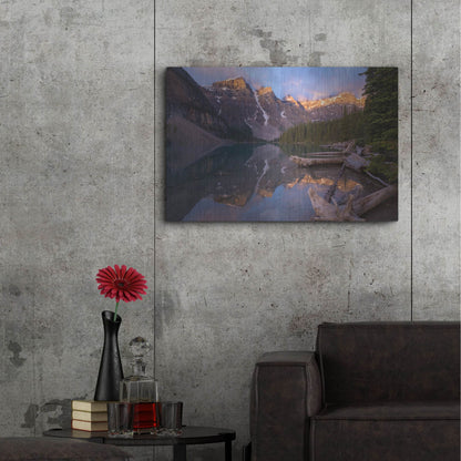 Luxe Metal Art 'Moraine Lake 1' by Joe Reimer Photography, Metal Wall Art,36x24