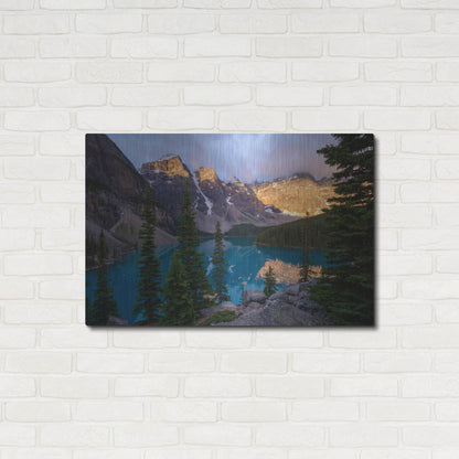 Luxe Metal Art 'Moraine Lake 2' by Joe Reimer Photography, Metal Wall Art,36x24