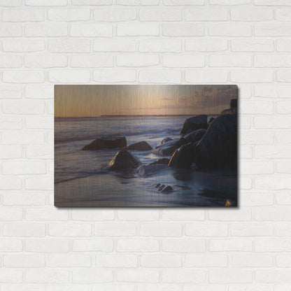 Luxe Metal Art 'Oceanside 1' by Joe Reimer Photography, Metal Wall Art,36x24