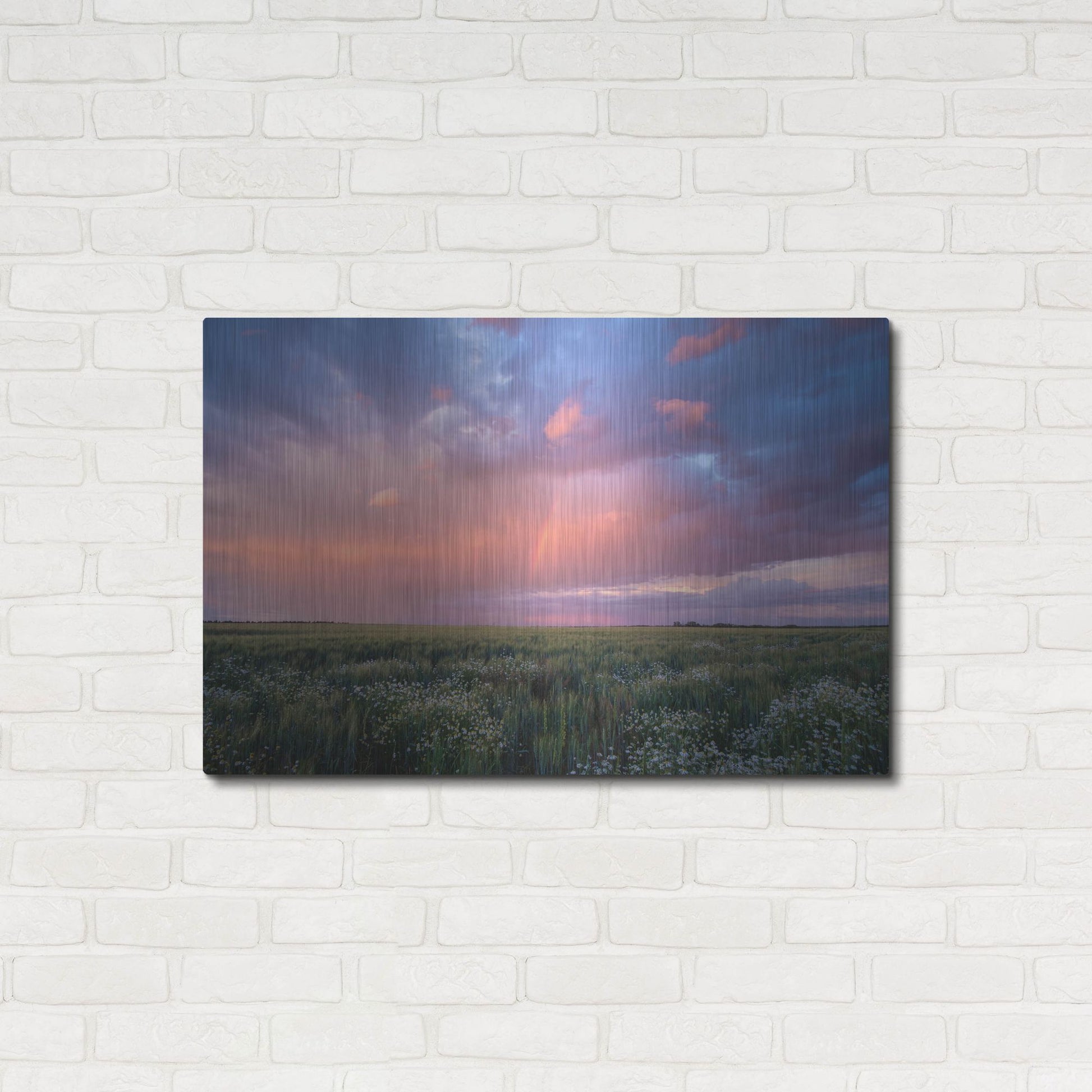 Luxe Metal Art 'Prairie Sunset 1' by Joe Reimer Photography, Metal Wall Art,36x24