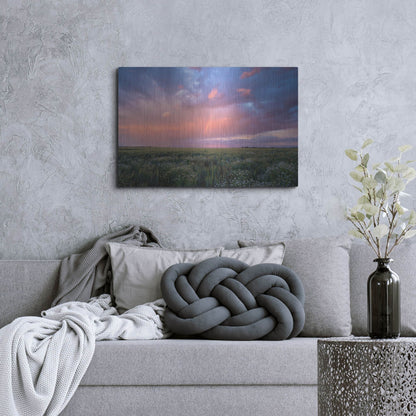 Luxe Metal Art 'Prairie Sunset 1' by Joe Reimer Photography, Metal Wall Art,36x24