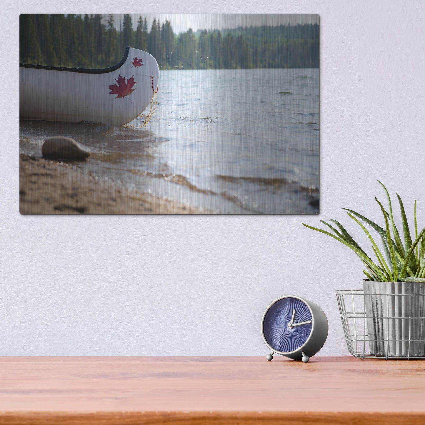 Luxe Metal Art 'Pyramid Lake 1' by Joe Reimer Photography, Metal Wall Art,16x12