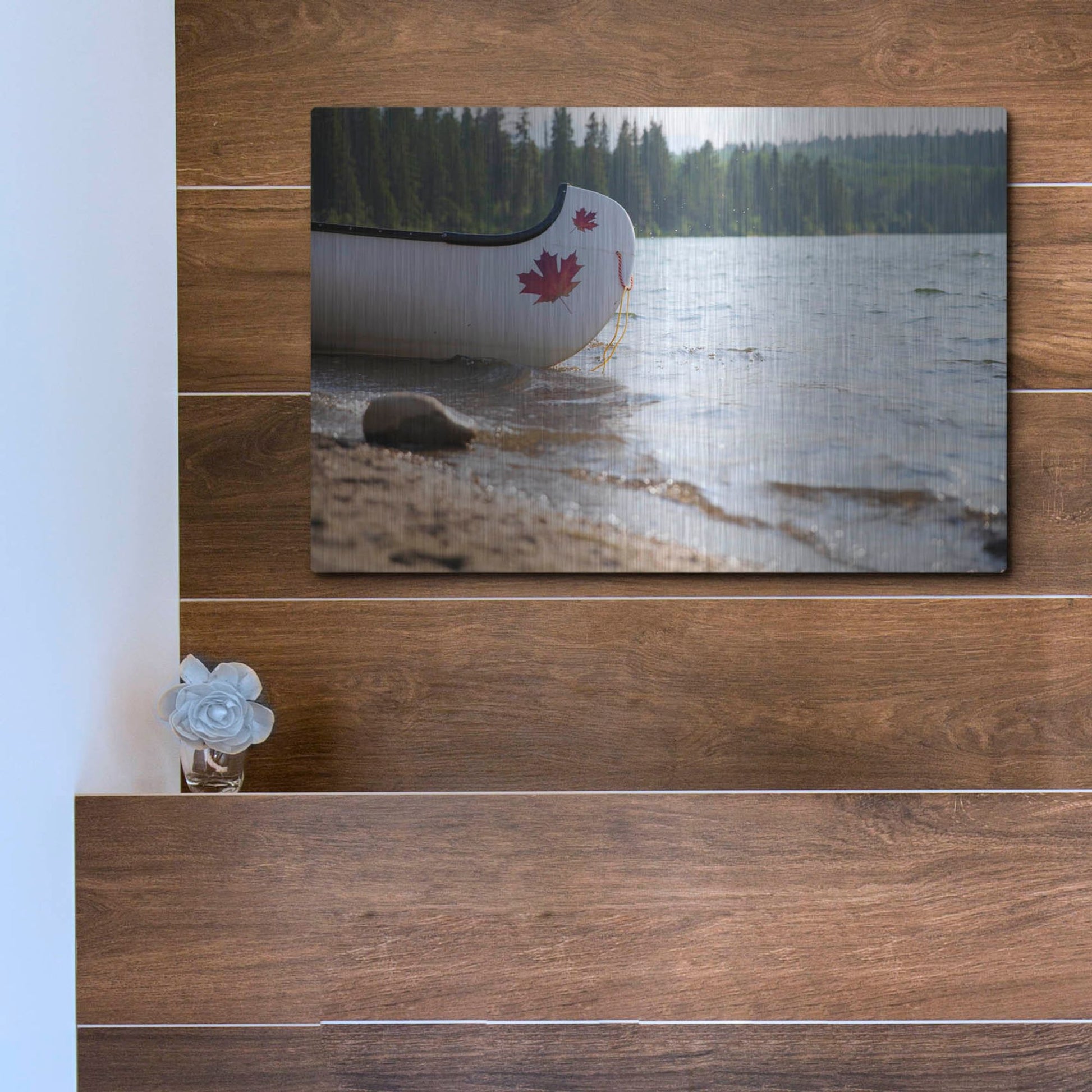 Luxe Metal Art 'Pyramid Lake 1' by Joe Reimer Photography, Metal Wall Art,16x12