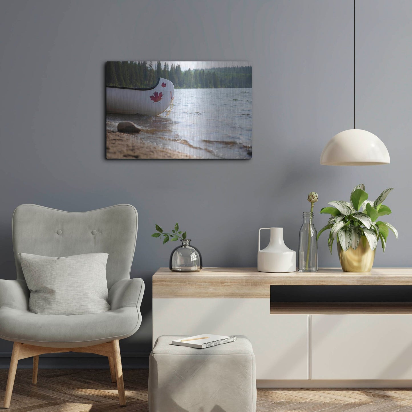 Luxe Metal Art 'Pyramid Lake 1' by Joe Reimer Photography, Metal Wall Art,24x16