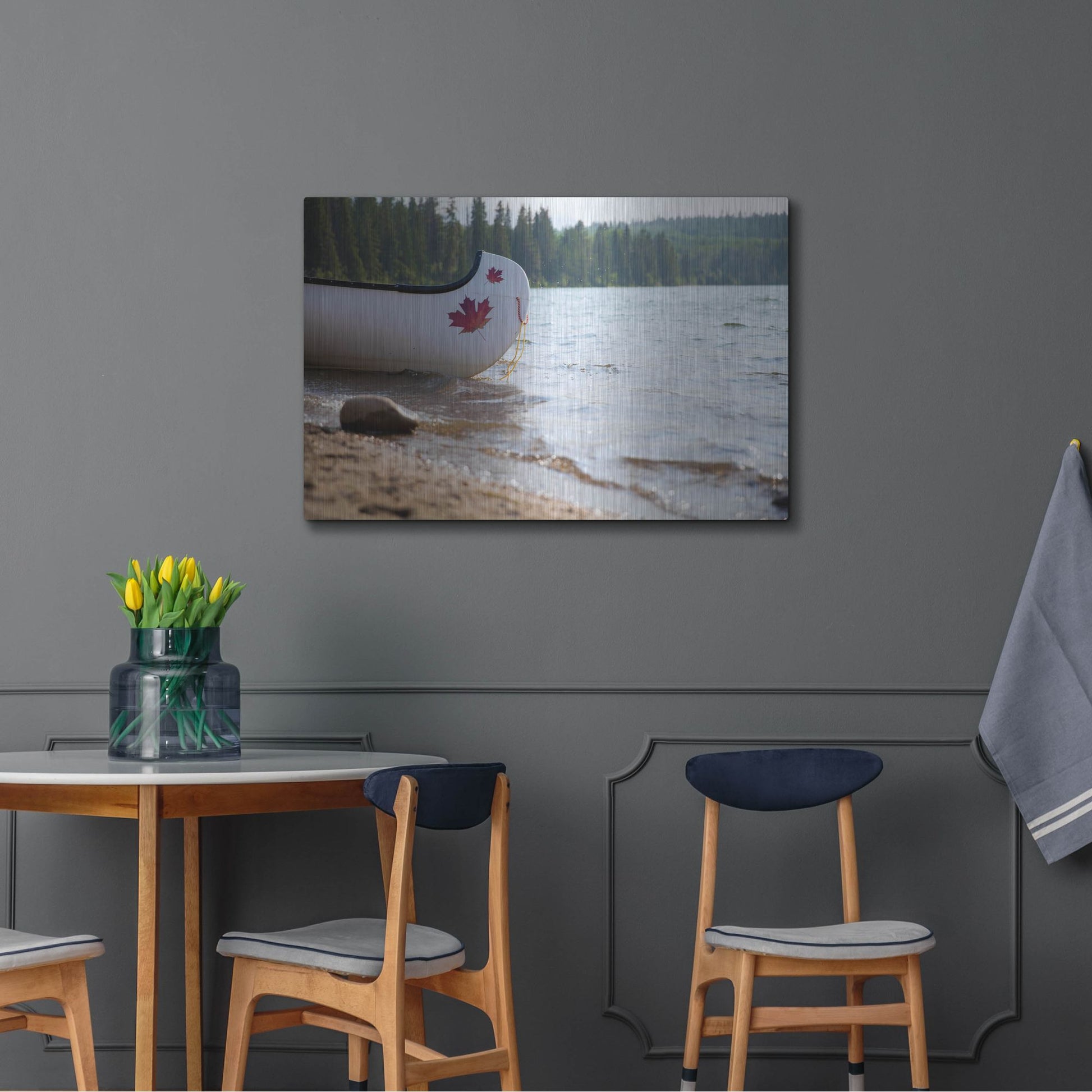 Luxe Metal Art 'Pyramid Lake 1' by Joe Reimer Photography, Metal Wall Art,36x24