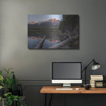 Luxe Metal Art 'Pyramid Lake 2' by Joe Reimer Photography, Metal Wall Art,36x24