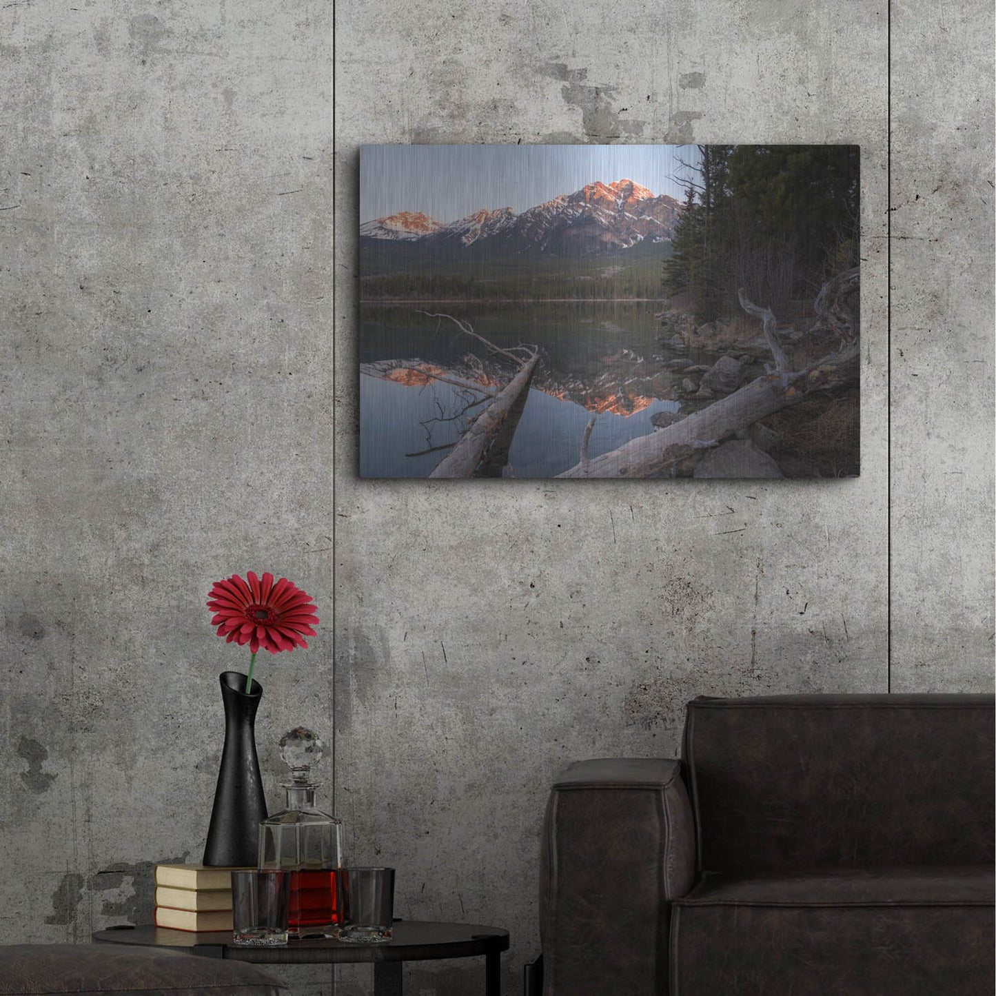 Luxe Metal Art 'Pyramid Lake 2' by Joe Reimer Photography, Metal Wall Art,36x24