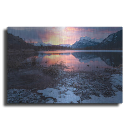 Luxe Metal Art 'Pyramid Lake 4' by Joe Reimer Photography, Metal Wall Art