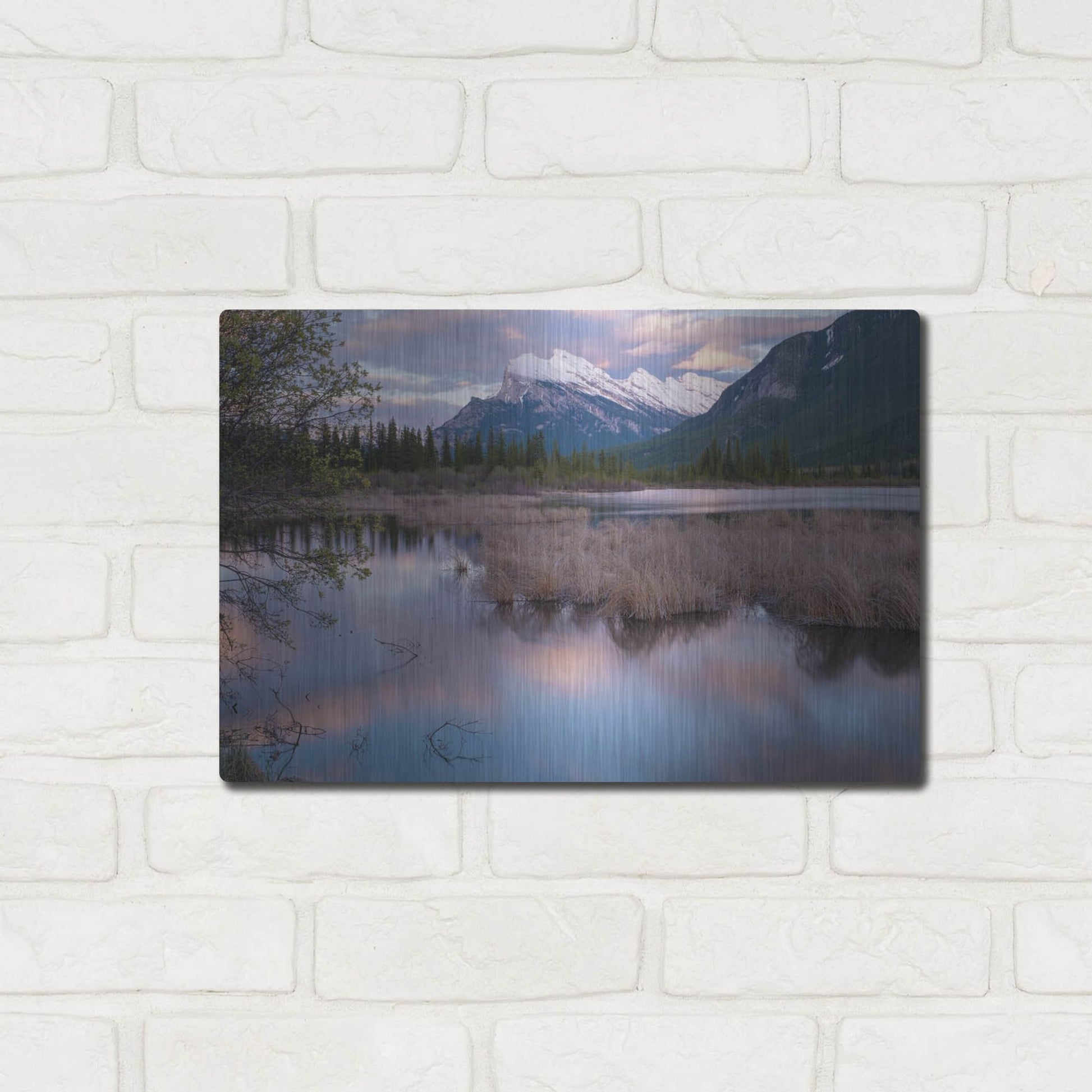 Luxe Metal Art 'Pyramid Lake 5' by Joe Reimer Photography, Metal Wall Art,16x12