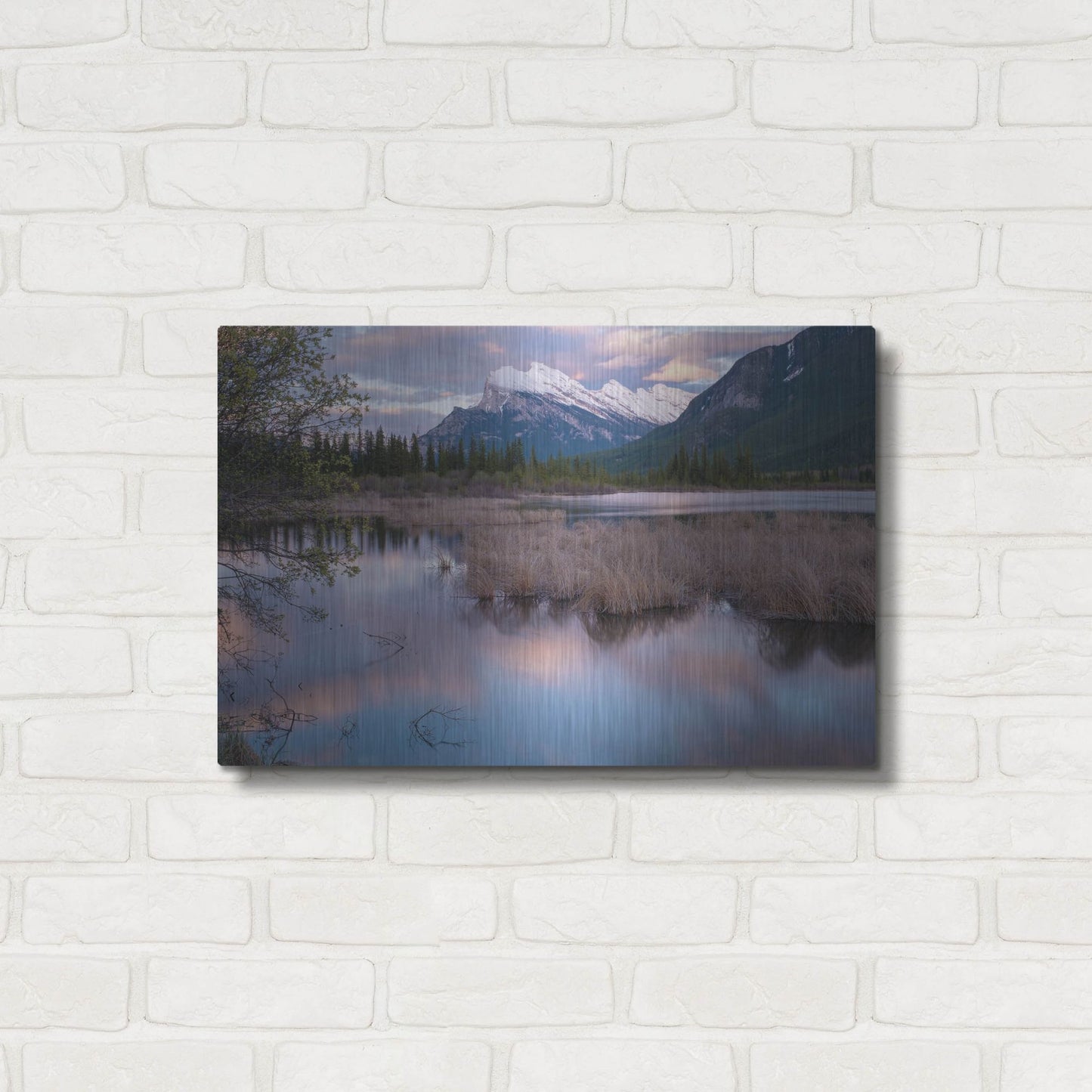 Luxe Metal Art 'Pyramid Lake 5' by Joe Reimer Photography, Metal Wall Art,24x16