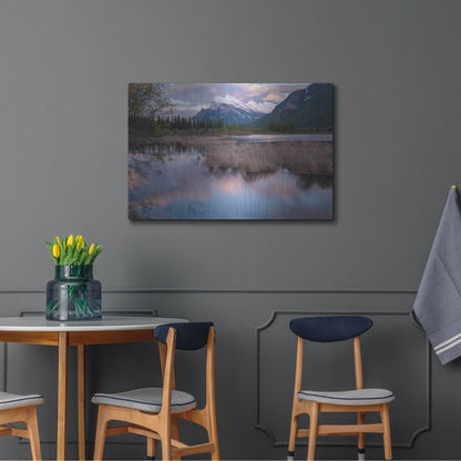 Luxe Metal Art 'Pyramid Lake 5' by Joe Reimer Photography, Metal Wall Art,36x24