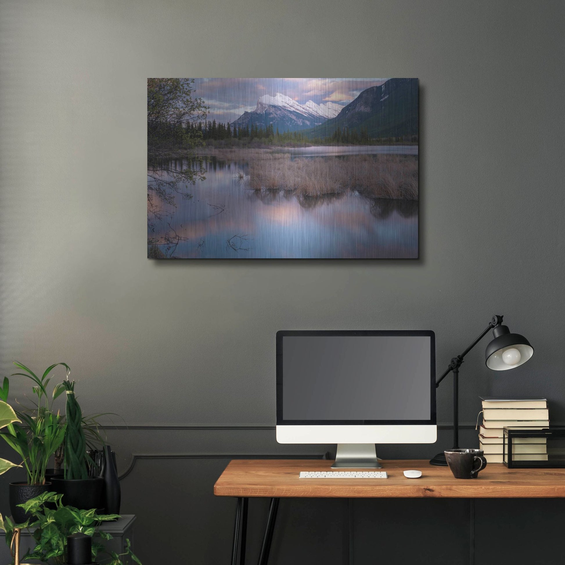 Luxe Metal Art 'Pyramid Lake 5' by Joe Reimer Photography, Metal Wall Art,36x24