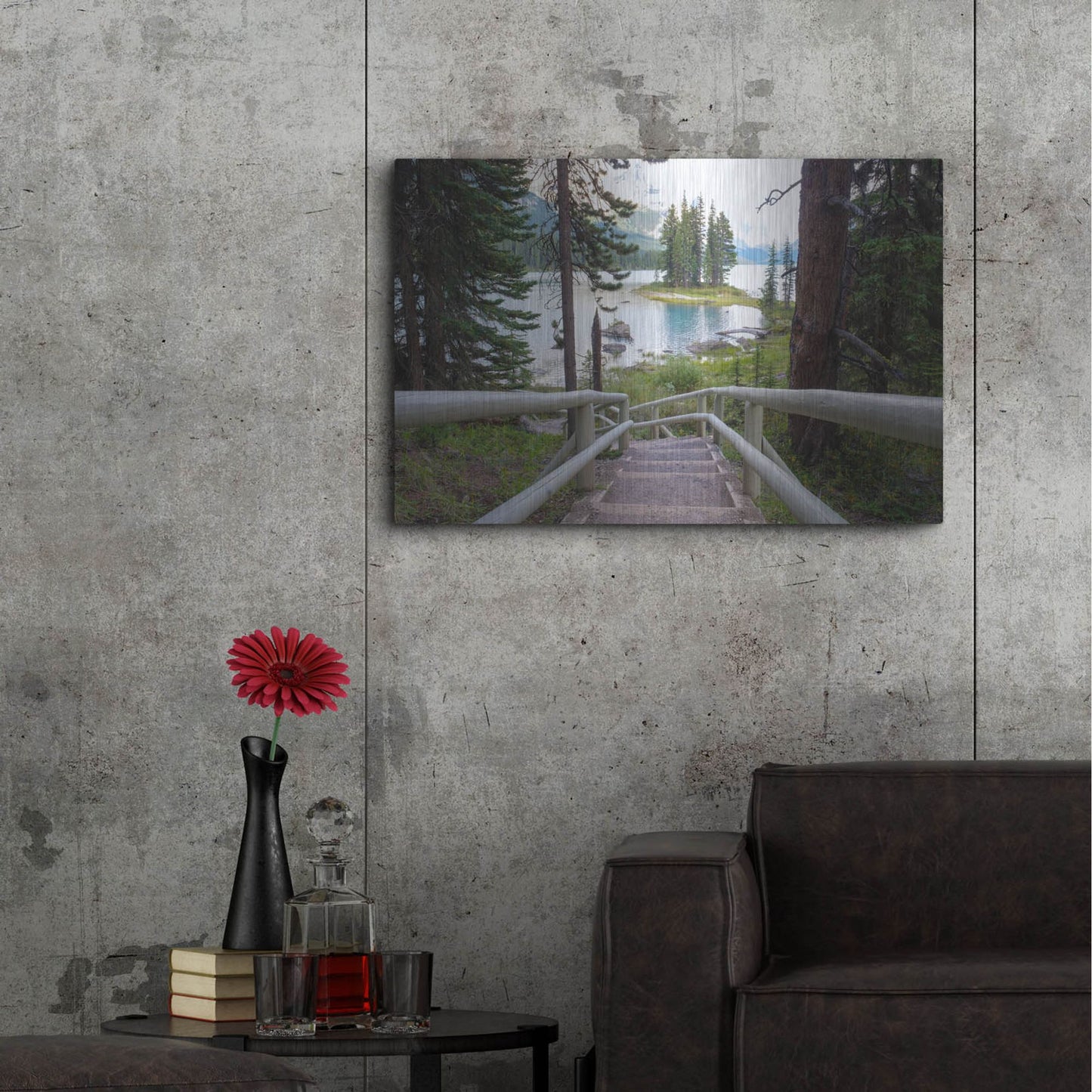 Luxe Metal Art 'Spirit Island 1' by Joe Reimer Photography, Metal Wall Art,36x24