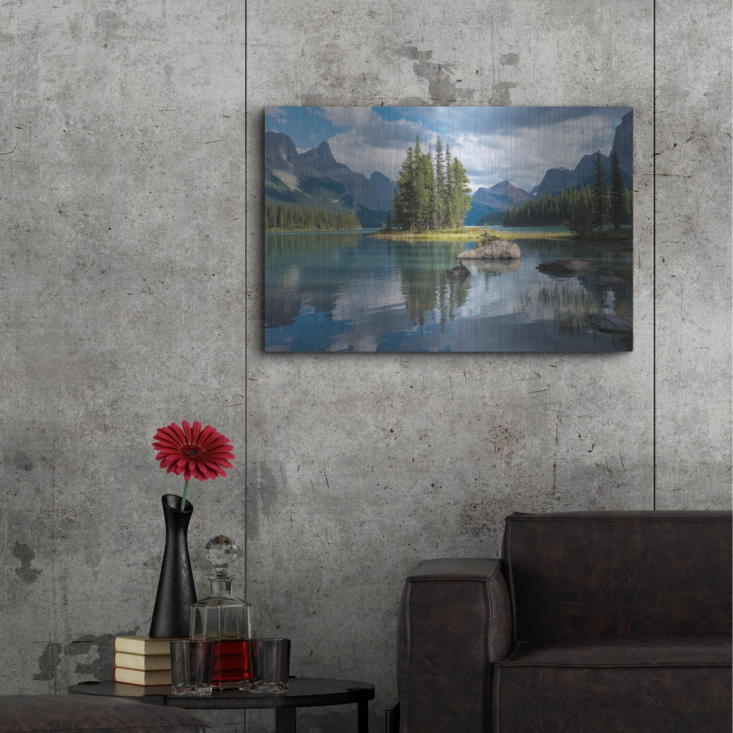 Luxe Metal Art 'Spirit Island 2' by Joe Reimer Photography, Metal Wall Art,36x24