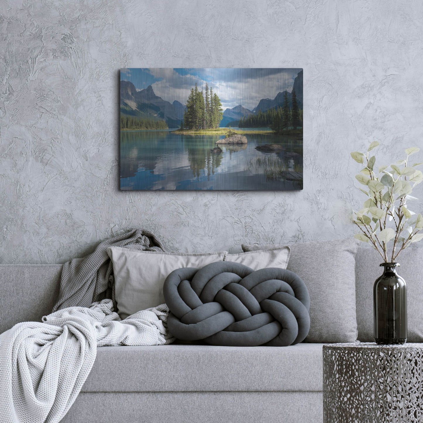 Luxe Metal Art 'Spirit Island 2' by Joe Reimer Photography, Metal Wall Art,36x24