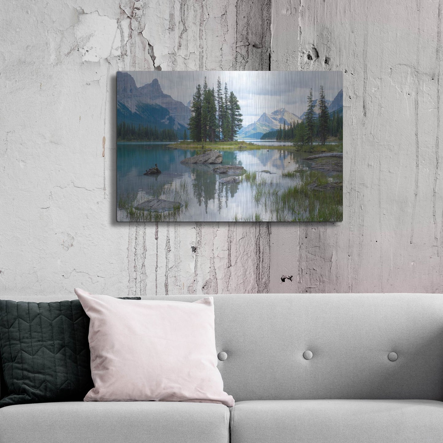 Luxe Metal Art 'Spirit Island 3' by Joe Reimer Photography, Metal Wall Art,36x24