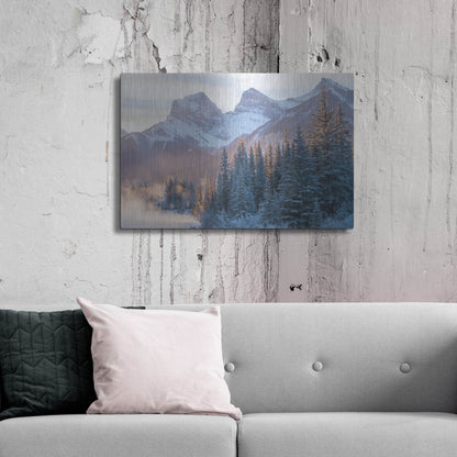 Luxe Metal Art 'Three Sisters 2' by Joe Reimer Photography, Metal Wall Art,36x24