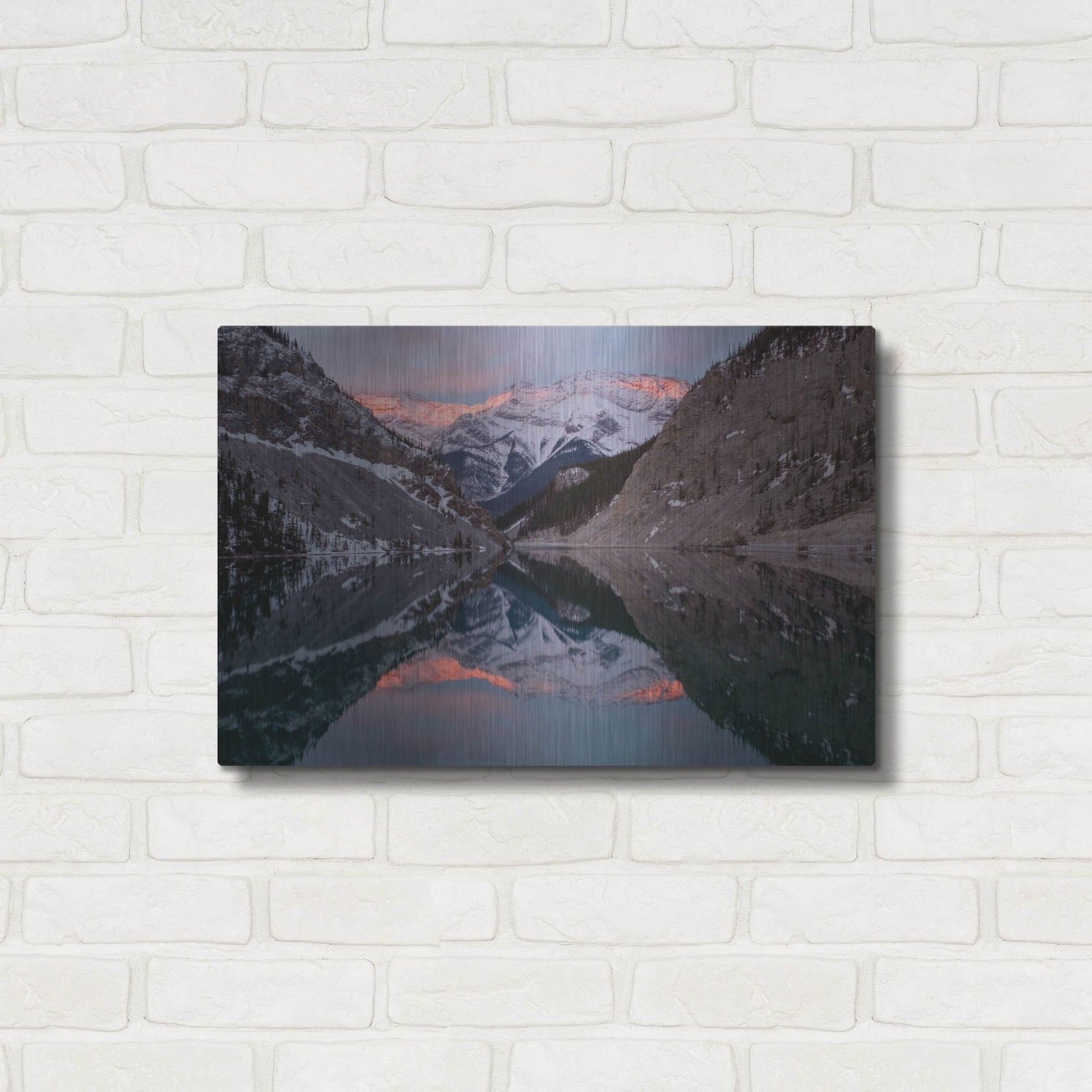 Luxe Metal Art 'Whitemans Pond 1' by Joe Reimer Photography, Metal Wall Art,24x16