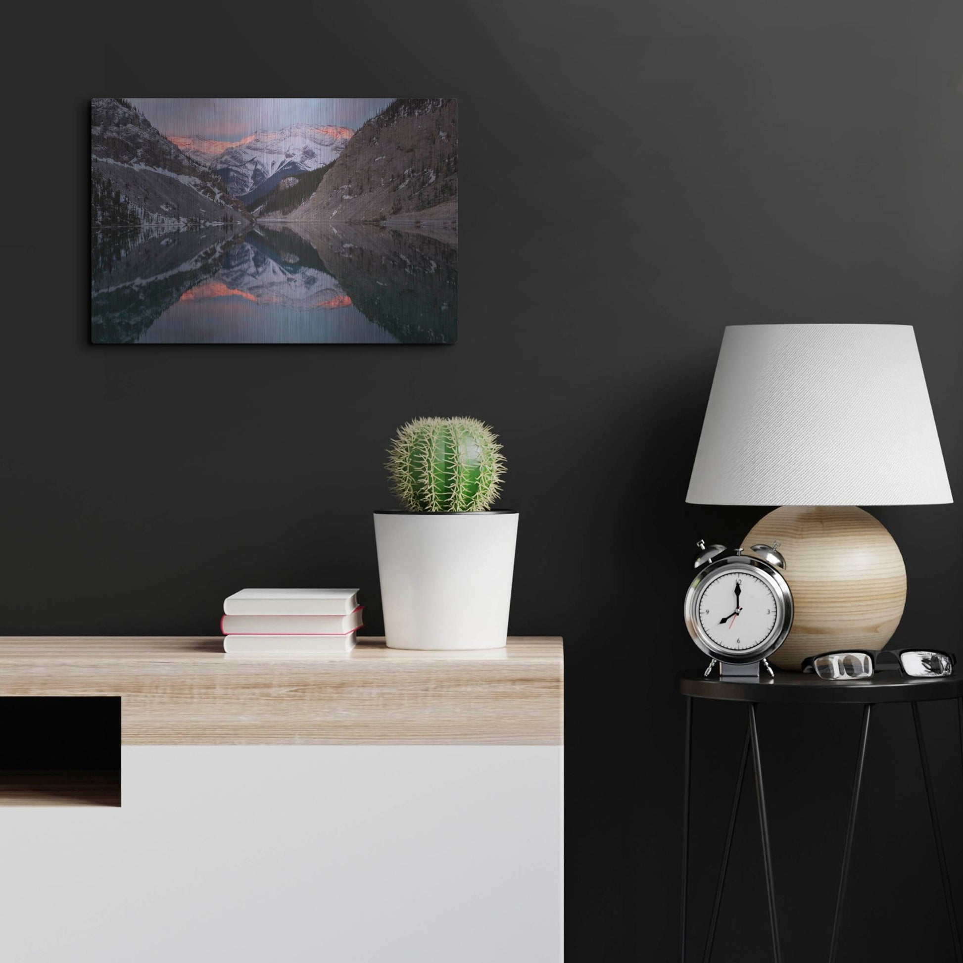 Luxe Metal Art 'Whitemans Pond 1' by Joe Reimer Photography, Metal Wall Art,24x16