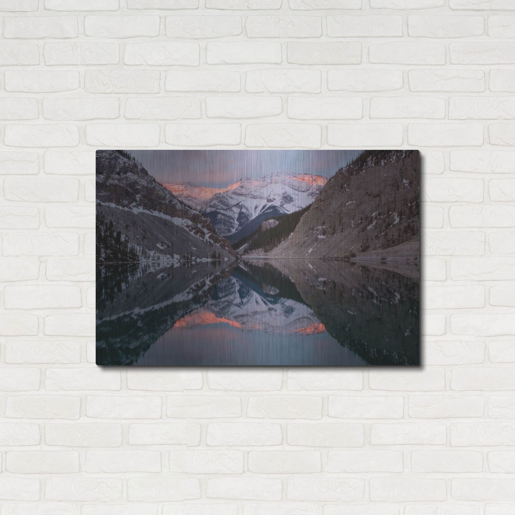 Luxe Metal Art 'Whitemans Pond 1' by Joe Reimer Photography, Metal Wall Art,36x24